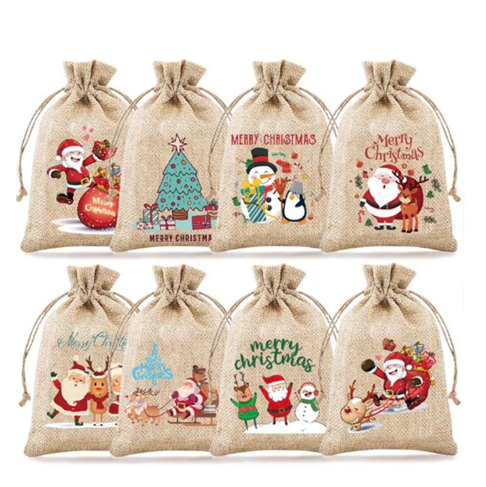1 st. Adventskalender jute zakjes 13 x 18 cm - lichtbruin groene cijfers - Wereld Zakjes 1 st. Adventskalender jute zakjes 13 x 18 cm - lichtbruin groene cijfers - Wereld Zakjes