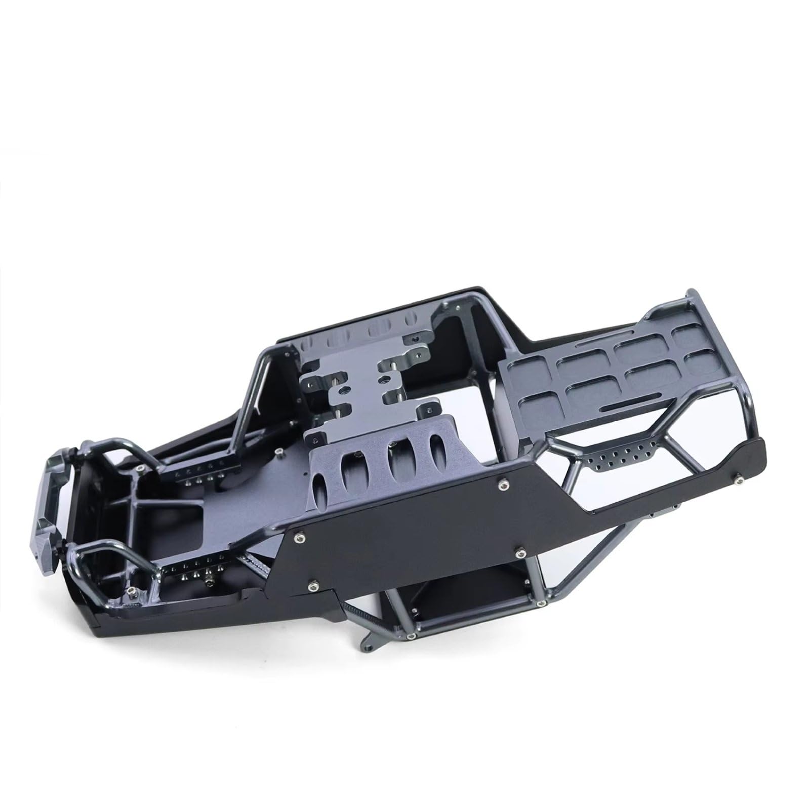 Compatible con Axial para SCX24 para Ripper para Bronco para JLU B-17 C10 1/24 Piezas Upgrade Coche RC Aleación Aluminio Jaula Seguridad Carrocería Maquetas
