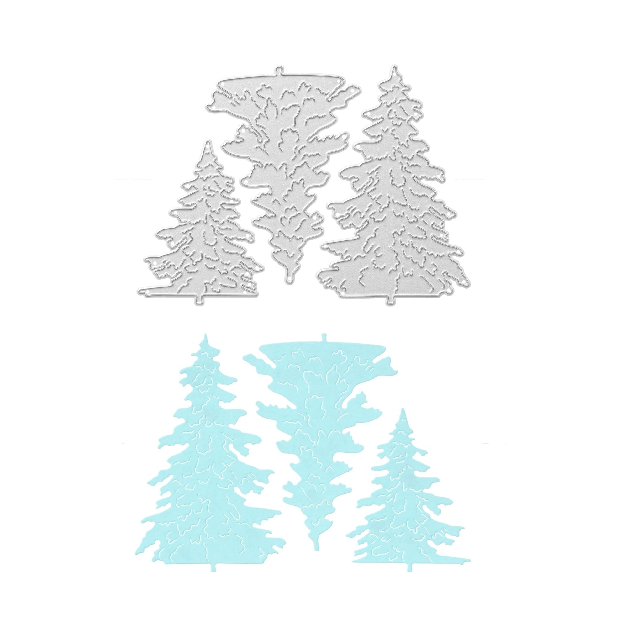 Alberi Di Natale Da Colorare E Ritagliare