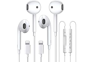 Wired Earbuds for iPhone 2 Pack