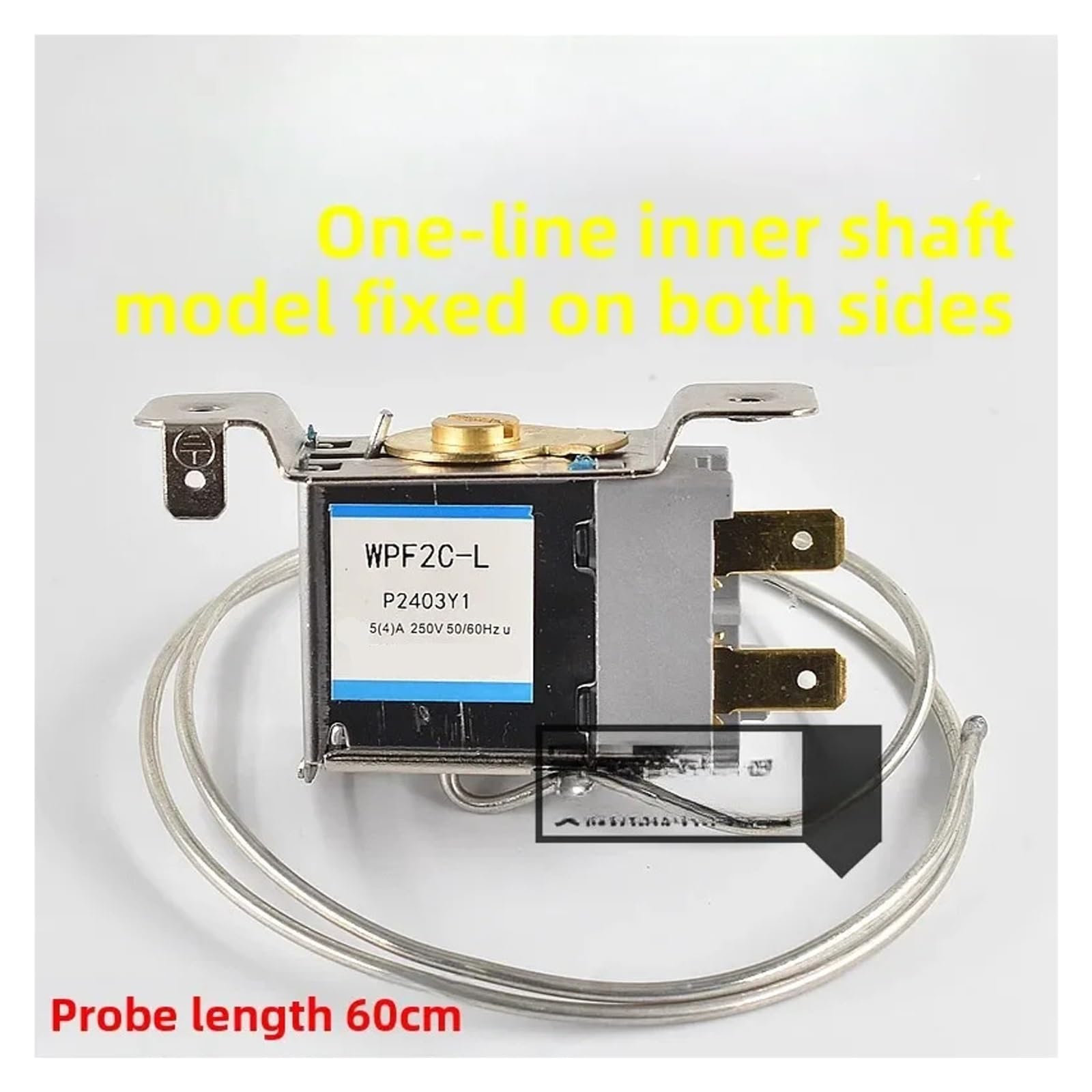 Termostato De Descongelación Del Refrigerador, Interruptor Del Termostato Doble Del Refrigerador/enfriador WPF-2C-L Engranajes Mecánicos Mecánicos De 2 Pines