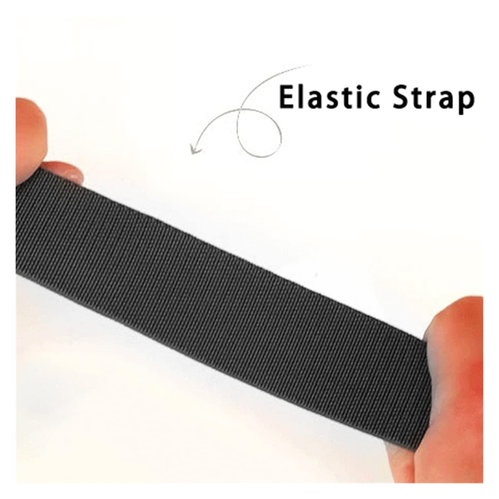 Pasy wojskowe dla mężczyzn elastyczne płótno męskie taktyczne paski na zewnątrz jakość prosta konstrukcja(46inch/115cm,Black)