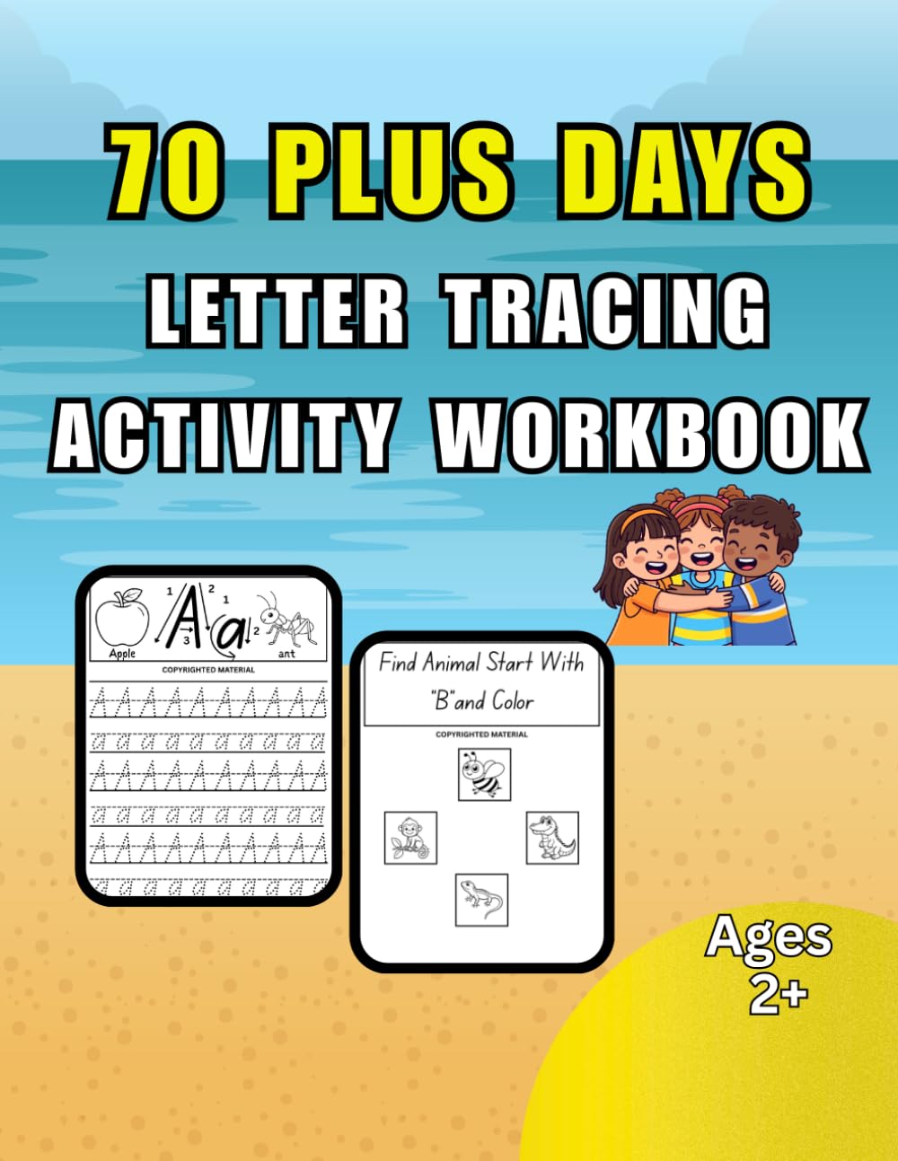 ABC Trace Letters: Alphabet Handwriting, Letter Tracing Practice workbook for kids: Preschool writing Workbook: Tracing, Drawing, Coloring Activity ... Letters for Preschool & Kindergarten)