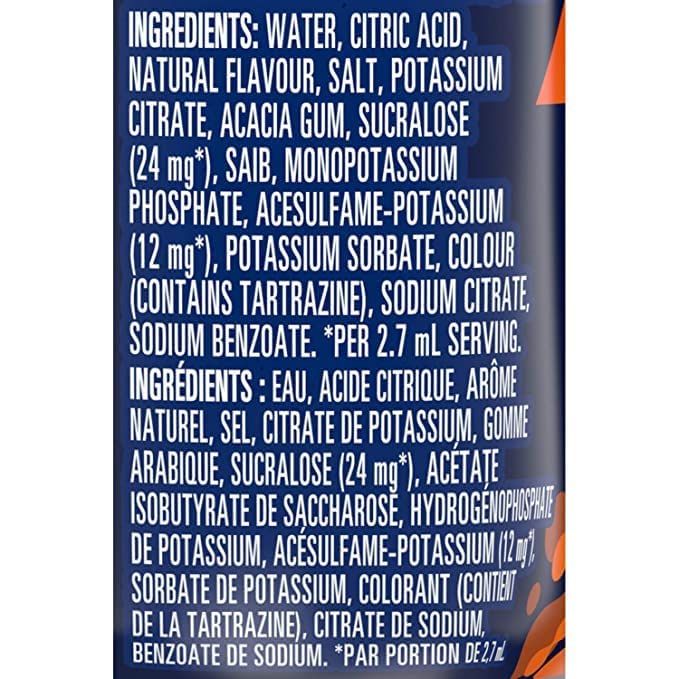 Miniatura 7 de MiO Sport - Potenciador líquido de electrolitos naranja, 1.6 fl oz1.6 fl. oz. (paquete de 3) Se envía desde Estados Unidos