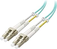 Vista 1 de Cable Matters cable multimedia de fibra OFNP 50/125 de 10Gb/40Gb OM3 Duplex, LC a LC 3m