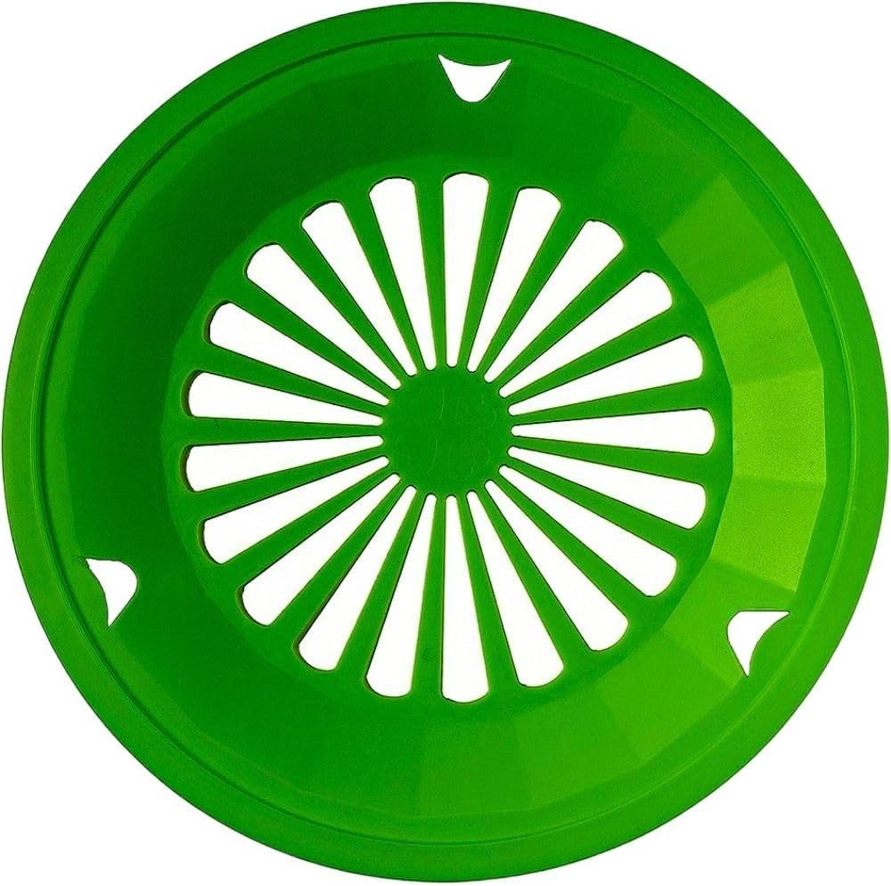 10Pcs Reusable Plastic Paper Plate Holders,Round Barbecue