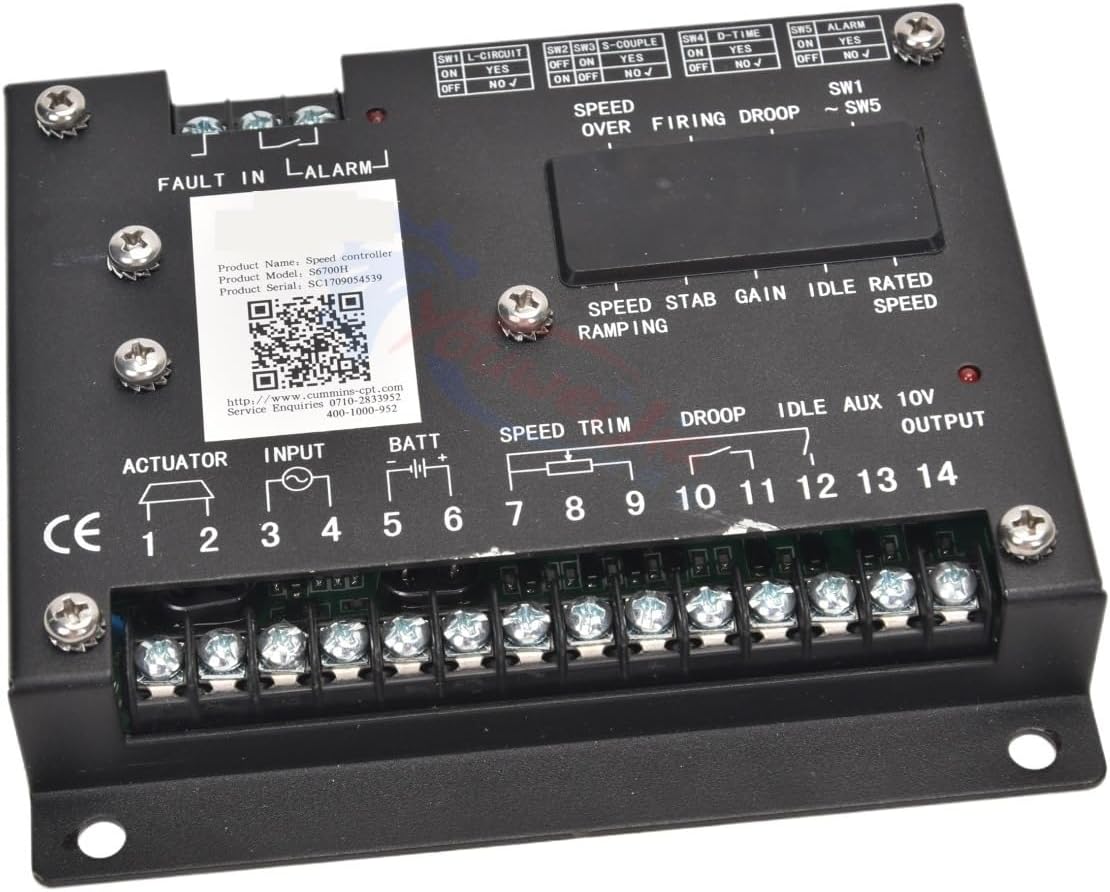 S6700H Diesel Generator Speed Control Board Electronic Governor(S6700H copy)