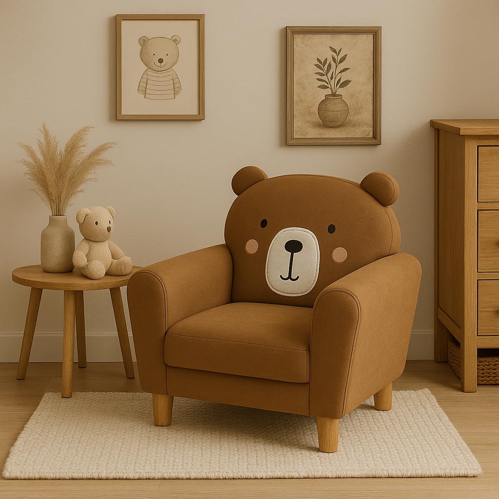 Atmosphera - Fauteuil Enfant Ours Marron