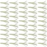 50Pcs Fishing Lures Octopus Lures Squid Skirt Bait Glow in Dark Luminous Soft Trolling Fishing Lure Fishing Bait for Tuna Marlin Bass Lure