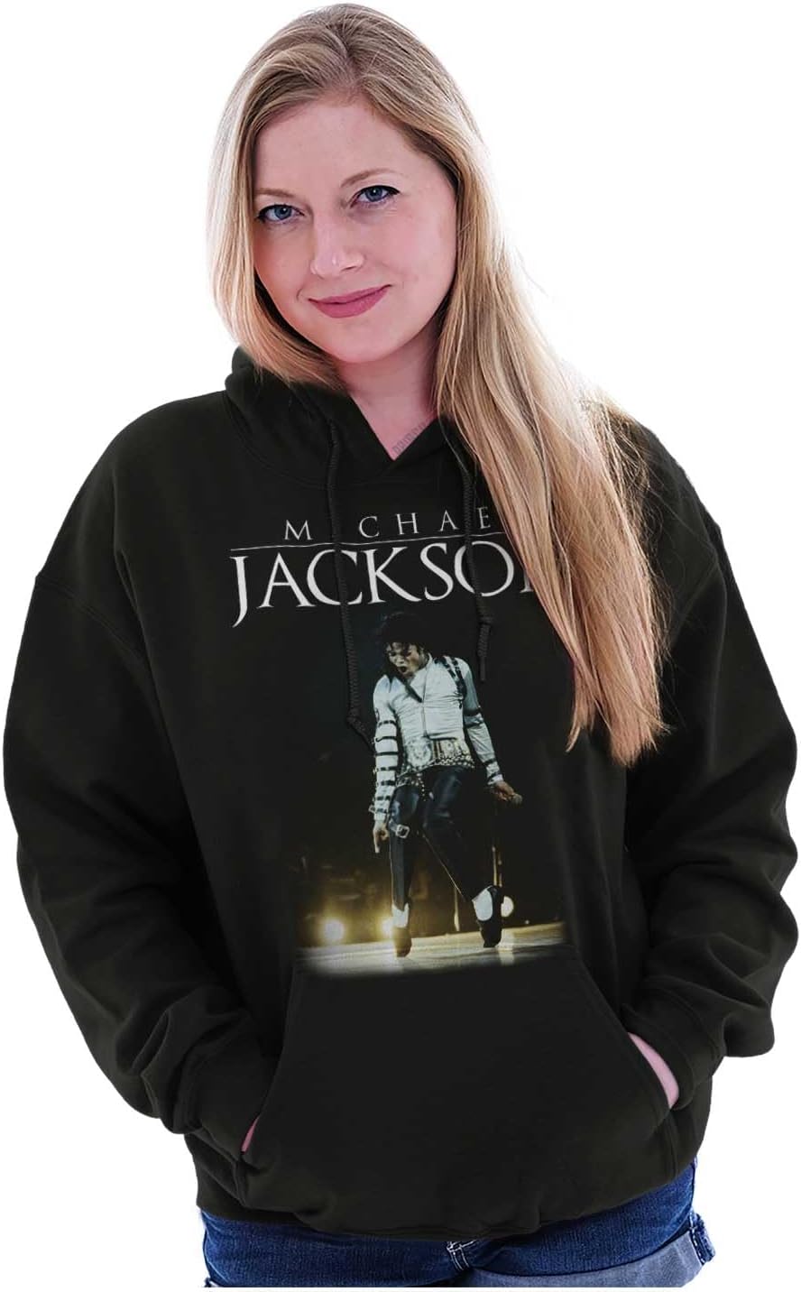 Brisco Brands Michael Jackson Bad Tour Toe Stand Hoodie Sweatshirt Women Men