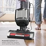 Shark ZU102 Rotator Pet Upright Vacuum with PowerFins HairPro & Odor Neutralizer Technology, Charcoal, 2.9 L Dust Cup