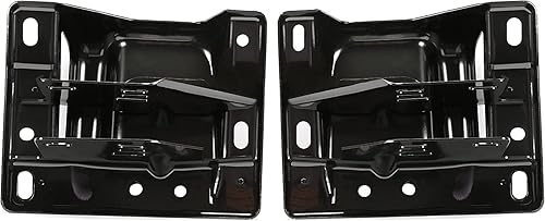 Miniatura 5 de ECOTRIC 4 piezas de soporte de parachoques delantero compatible con Dodge Ram 2500 3500 2010-2018 repuesto para 8064329AD CH1042107 CH1043107