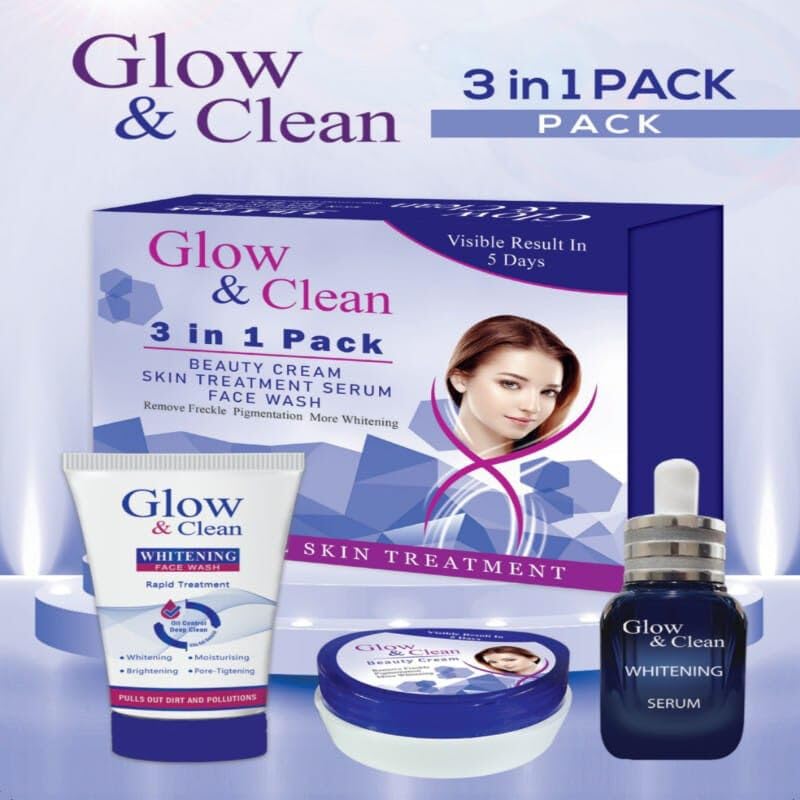 GLOW AND CLEAN 3 IN 1 PACK