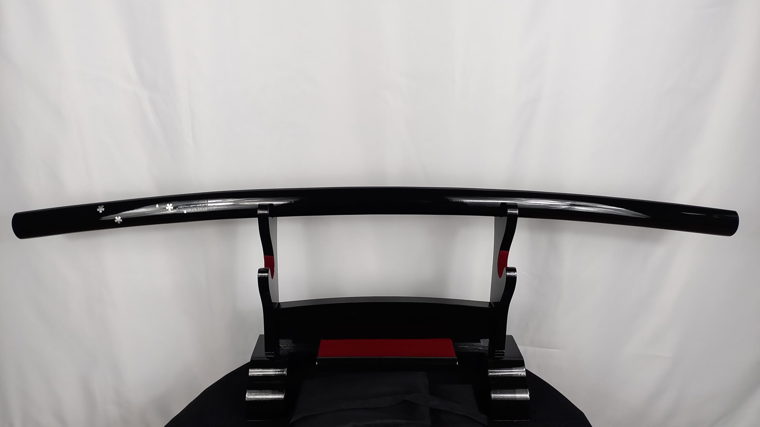 Generisch Shirasaya Katana - Scharf, Echt & Handgeschmiedet - Gefaltetes Katana Schwert Ohne Ständer - Echtes Japanisches Samurai Sword Aus Kohlenstoffstahl - Japan Deko Katanas