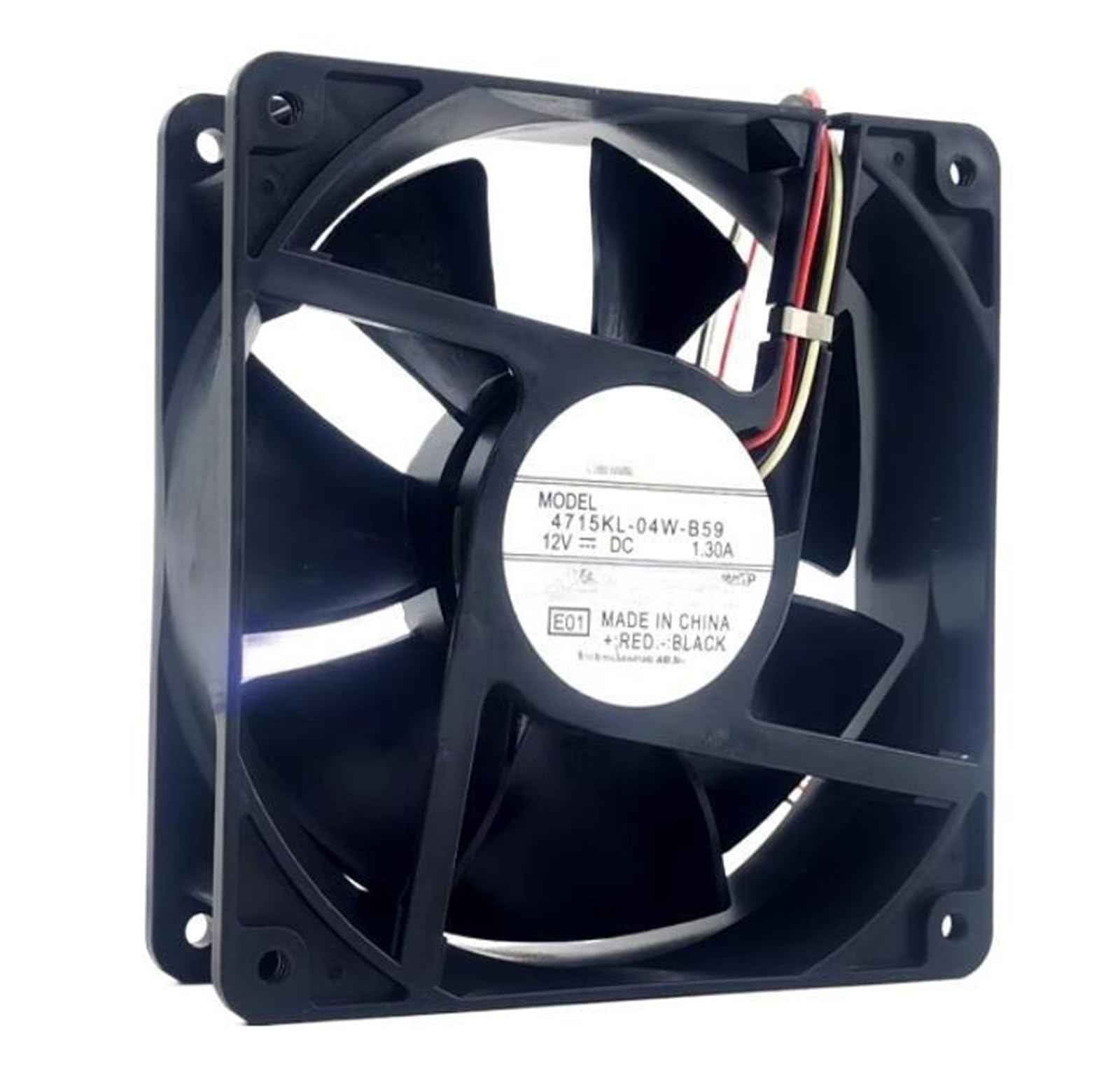 Ventilateur de refroidissement 4715KL-04W-B59 contre les pannes de serveur informatique