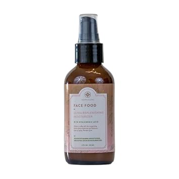 DERMAGLOVE Face Food - Moisturizer for Fine Lines & Dullness with Hyaluronic Acid, Vitamins A, C, E - 4 Fl Oz Pack of 1