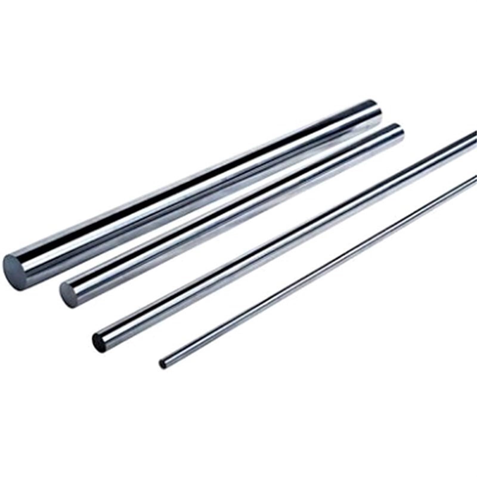 Prowadnica liniowa 2 szt. Chromowany pręt liniowy ze stali węglowej Gładki pręt 10 mm do 20 mm Średnica Hartowany pręt Oś optyczna Prowadnica ślizgowa (15 mm, 500 mm)