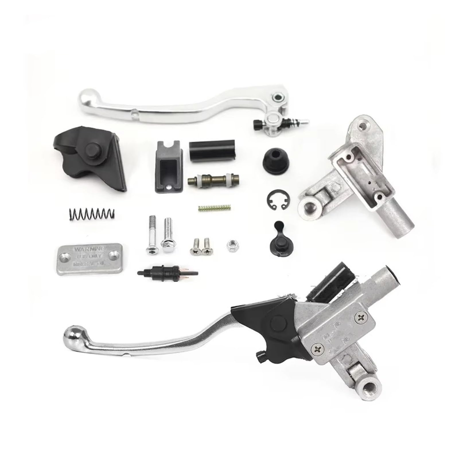 Per Dirt Pit Bike Fuoristrada Motocicletta In Acciaio Intrecciato Tubo Flessibile Per Olio Cavo Leva Frizione Cilindri Principali Idraulici Leva Di Frizione Moto(Oil Hose Pipe)
