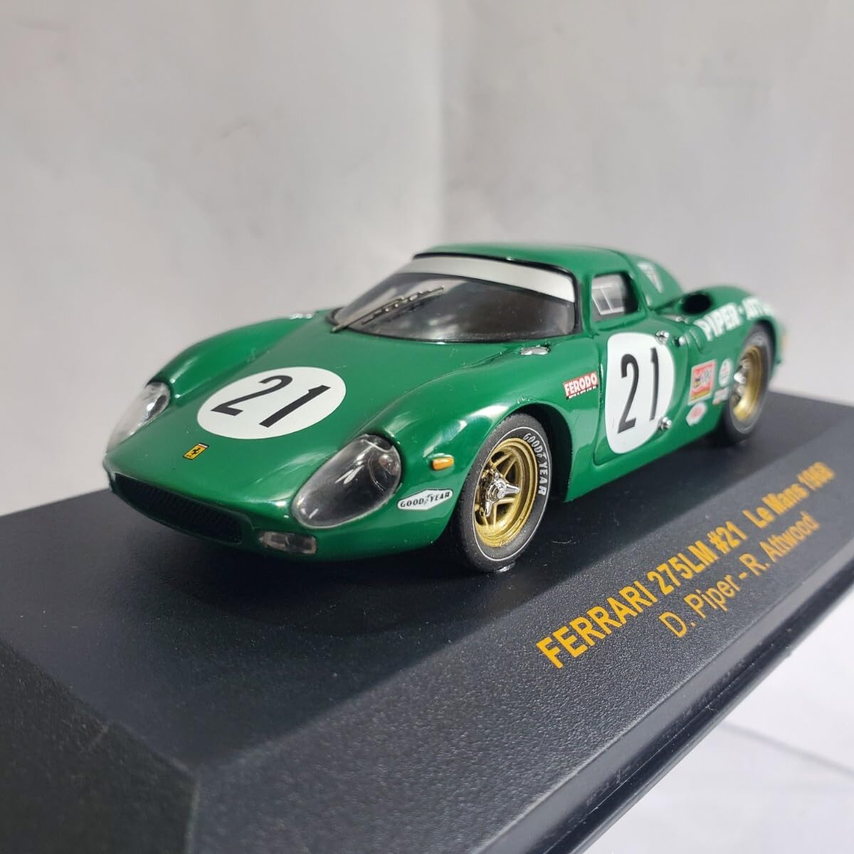 Amazon | ixo イクソ 1/43「 250 LM #21 Le Mans 1968 GREEN