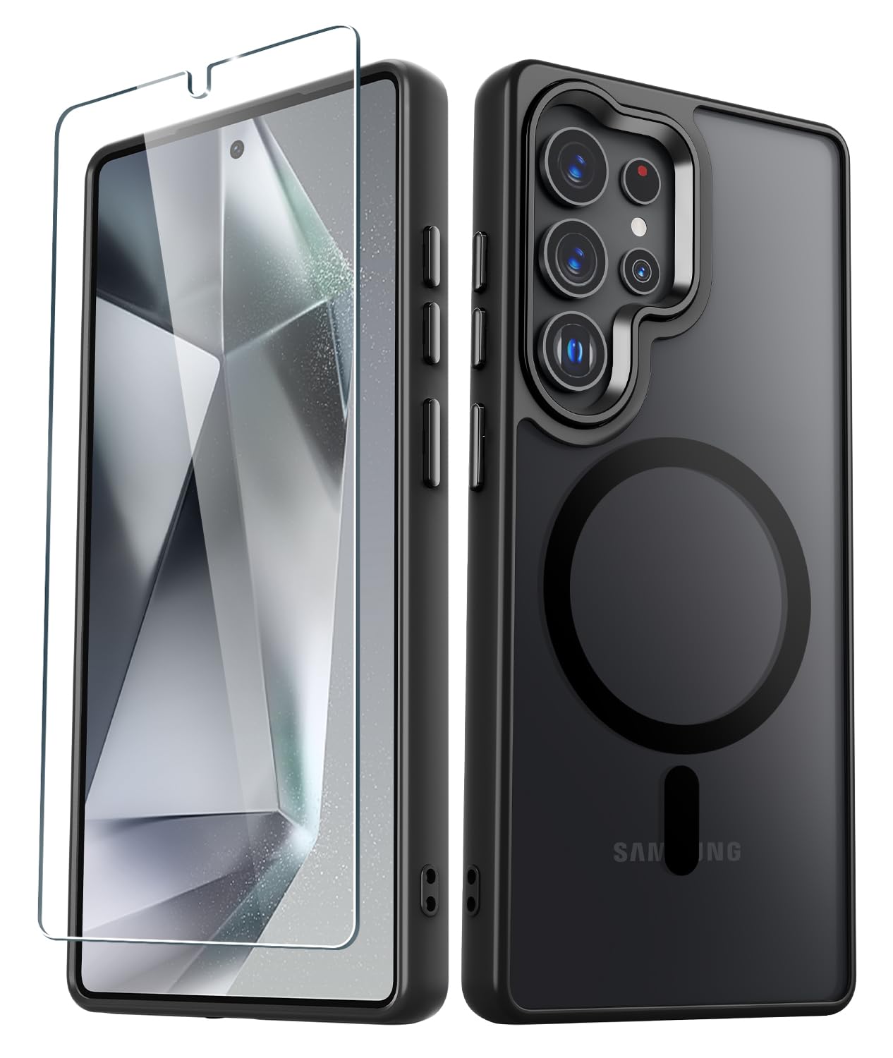 Amazon.com: YENAPOON for Samsung Galaxy S25 Ultra Case, Matte