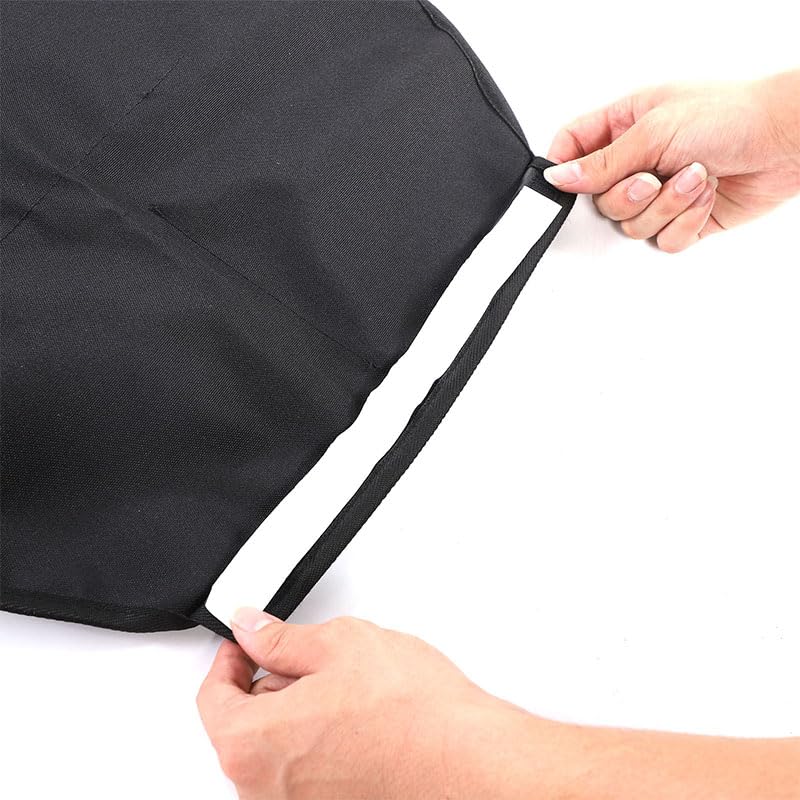 PIUGILH Organizador de asiento trasero de coche adecuado para INEOS Grenadier 2020-2024, muchos bolsillos respaldo protector de asiento de coche, organizador de respaldo de coche, negro