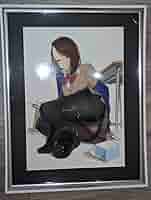 よむ　複製原画　Y5H-28 よむ 複製原画 Y5H-28