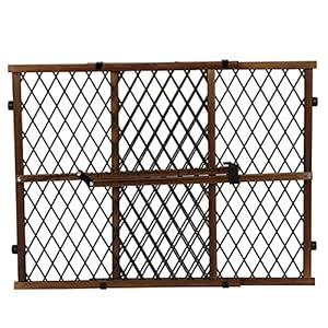 Evenflo Position & Lock Baby Gate, Pressure-Mounted, Farmhouse Collection Evenflo Position Lock Baby Gate Pressure Mounted Farmhouse Collection