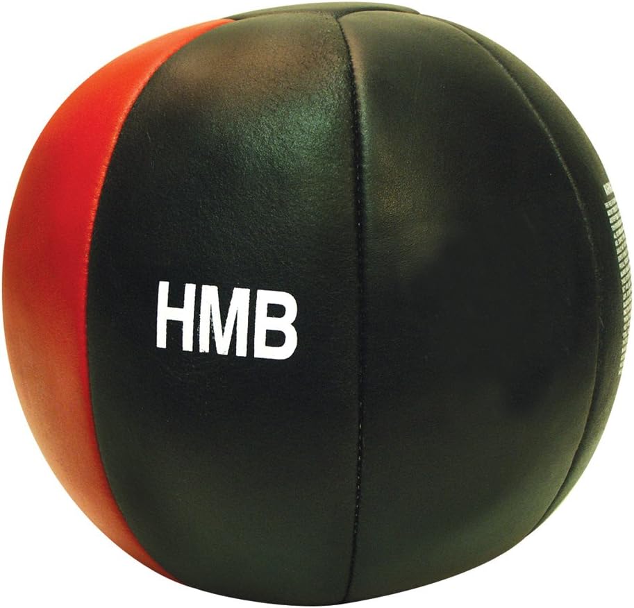 Ringside 25 lb Hercules Medicine Ball – Heavy-Duty Leather Wall Ball for Strength Training, Core Workouts, Cardio Conditioning, CrossFit, Plyometric Exercises