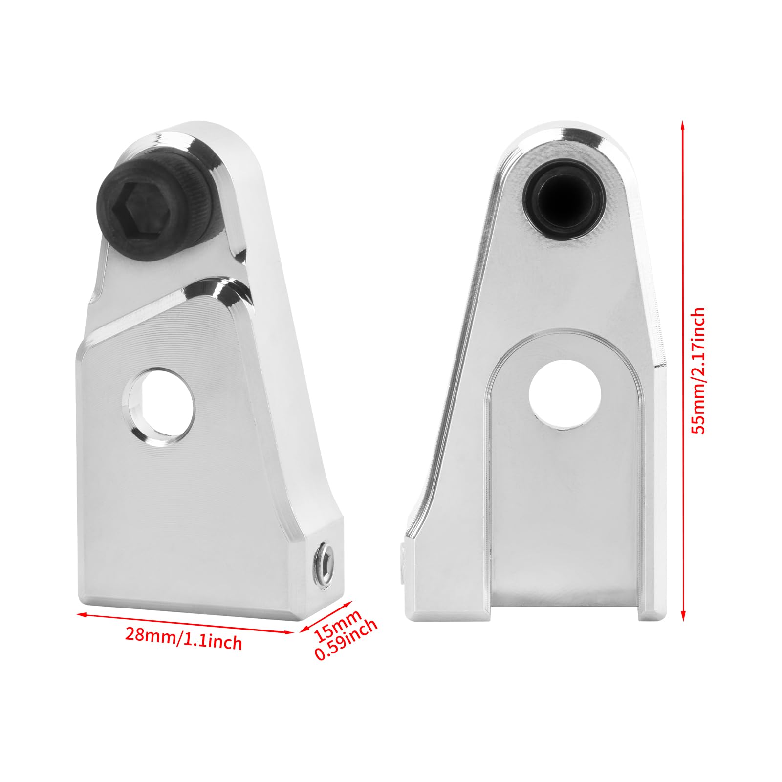 Neutral Gear Assist Kit Shifting Easier Fit for Harley Touring Dyna Softail Twin Cam Models (Chrom)