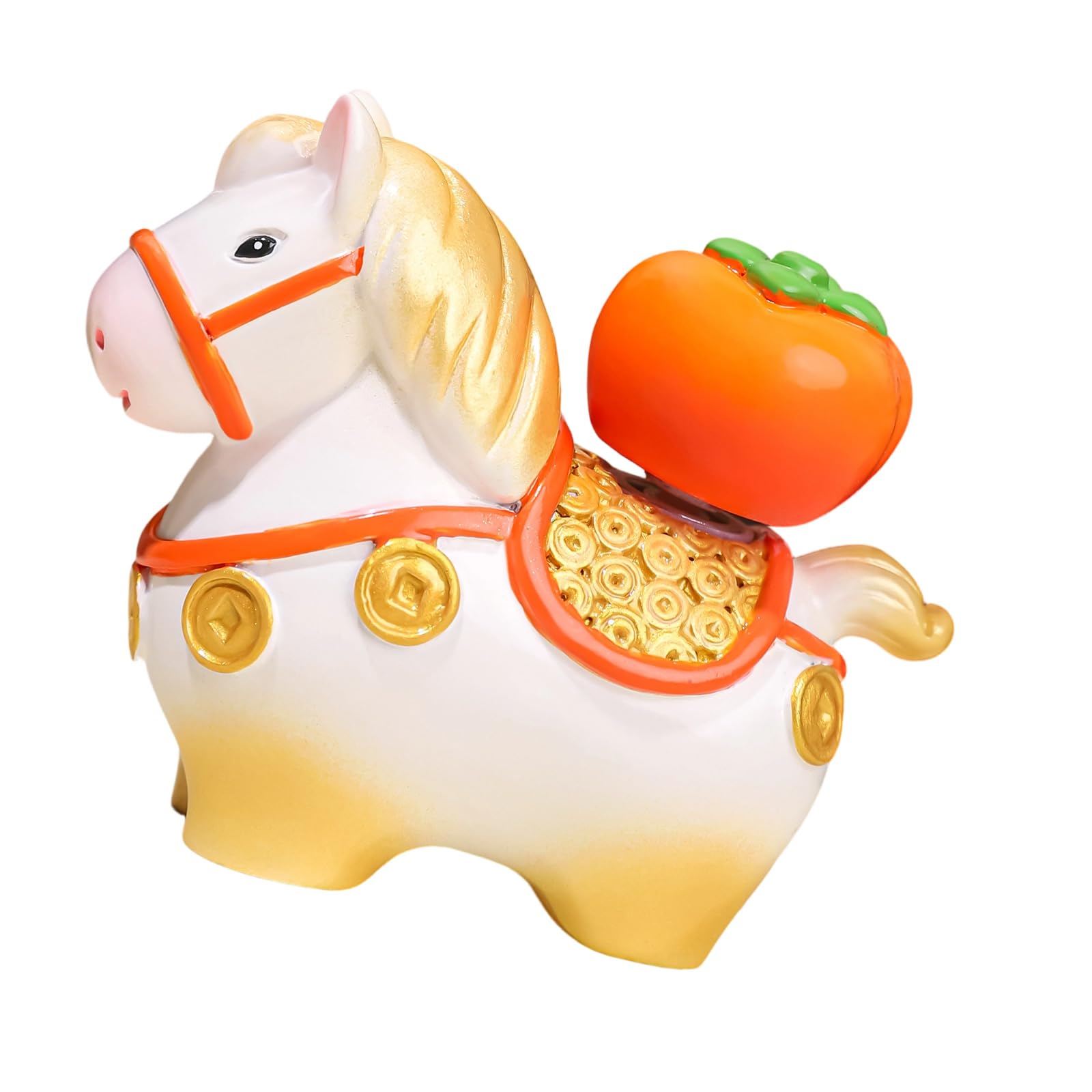 Elnwnnkc B Lucky Animal Statue Resin Decoration For Kids Room Decoration And Festival Ambiances With Smooth Surfaces Home Decors Resin Craft Item