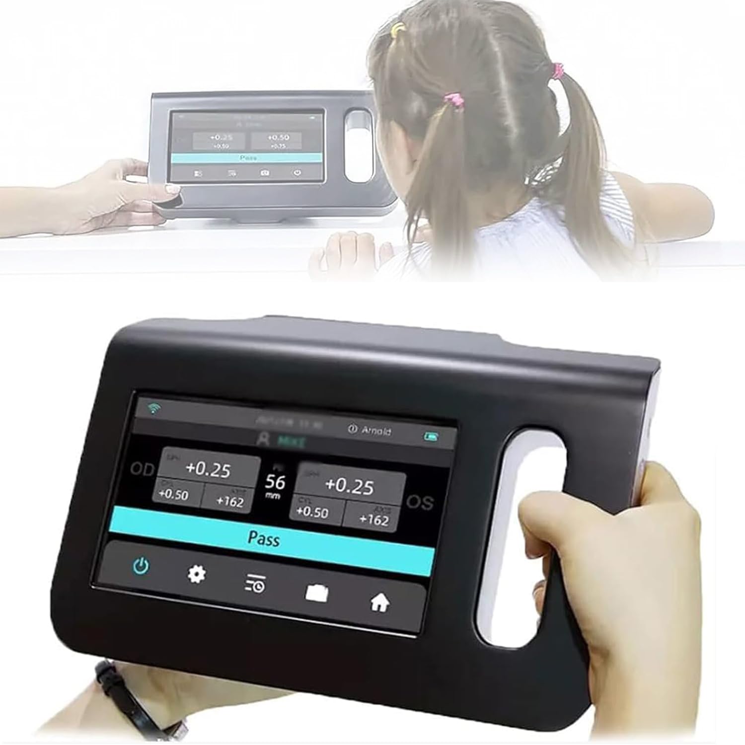 美容機器 タッチスクリーン Amazon.co.jp: 眼科検査機、ポータブル自動屈折装置、7インチタッチ