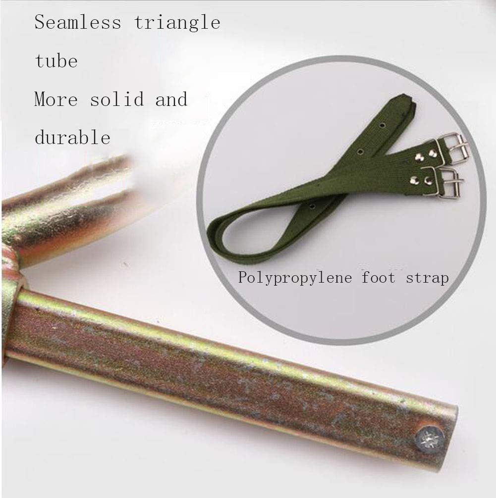 Amazon | 木登りアーティファクトスチールクライミングアイゼン滑り