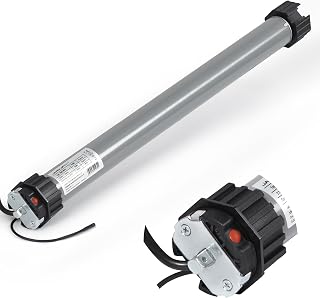 jarolift Elektronischer TDEF 30/13 Funk Rollladenmotor Funk-Rohrmotor, SW60, Zugkraft 62 kg, Komplettset, Blockiererkennung, Überlastungsschutz