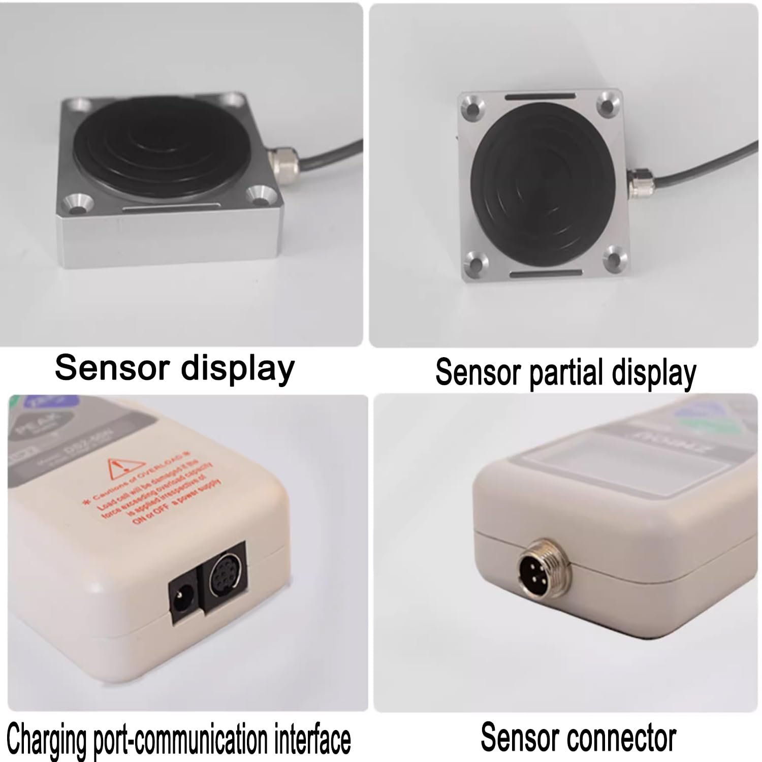 Medidor de Fuerza de Freno del vehículo Probador de Fuerza de Control de Fuerza de Pedal Digital, Unidad (N, Kg, LB), Salida de computadora USB, LCD con retroiluminación automática