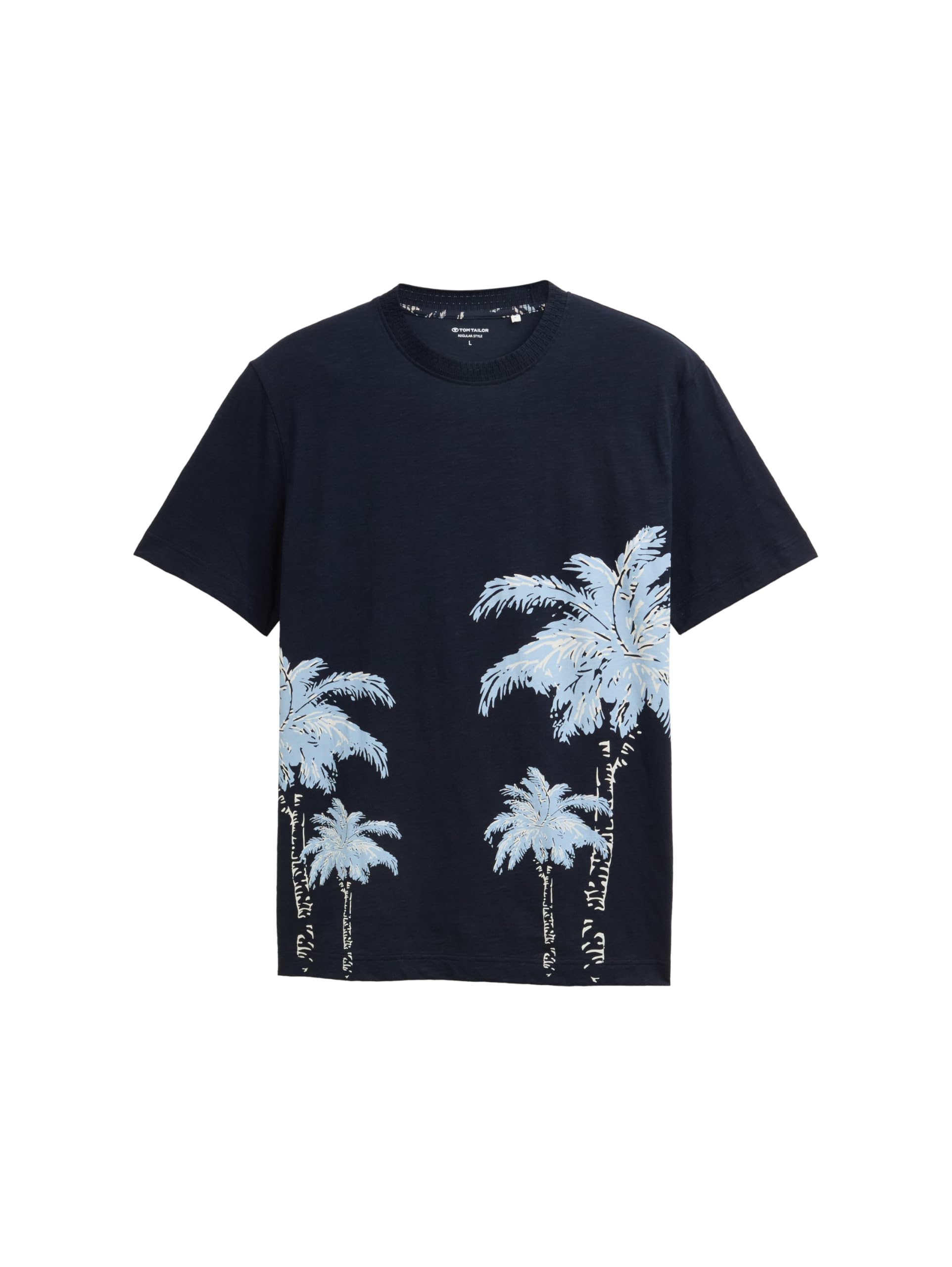 TOM TAILOR Men's T-Shirt, 10668 - Sky Captain Blue, XS
