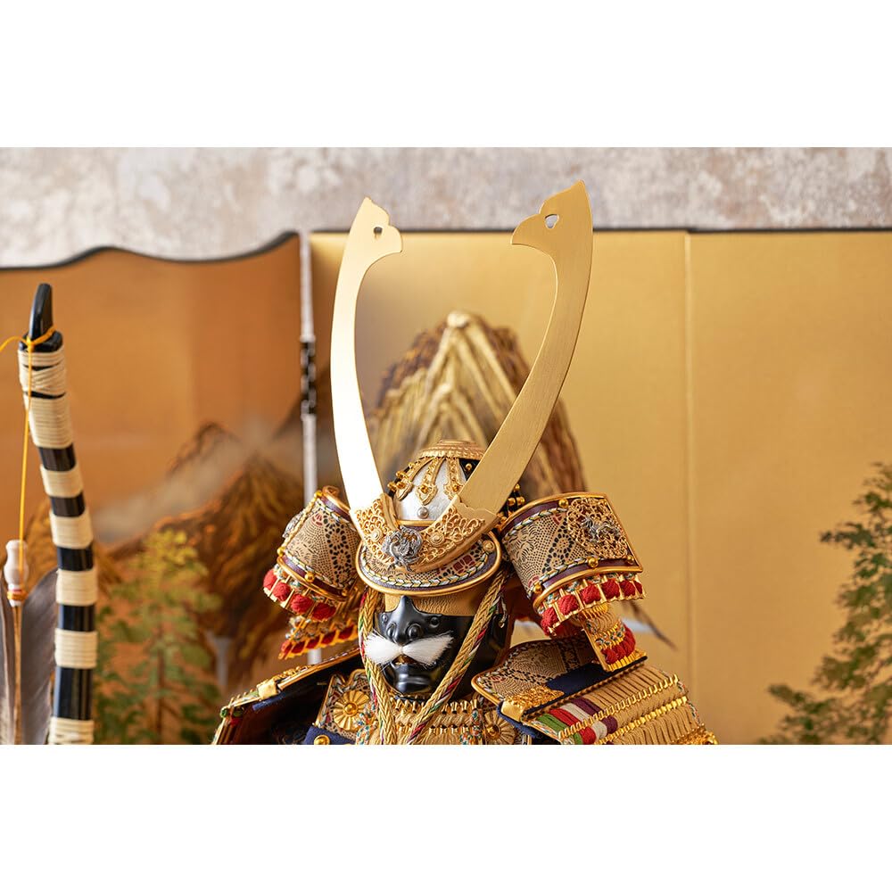 Amazon | 久月official 五月人形 四神之鎧飾り 4GR-Y6-Z | 鎧飾り