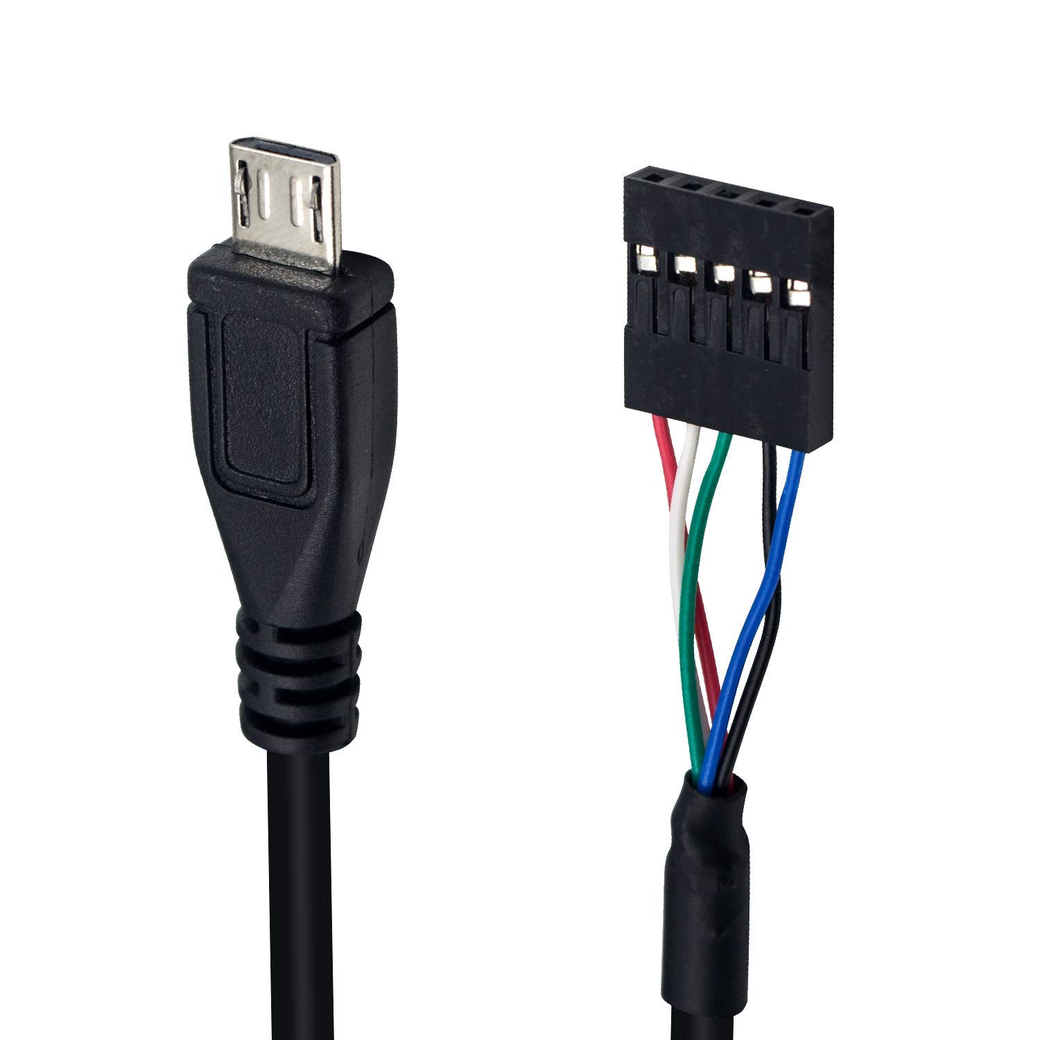 USB-Header Auf USB-A Kabel – 5-polig, 30 Cm, Für Motherboard-Anschlüsse & DIY-Projekte