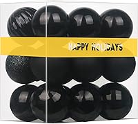 Vista 20 de Esferas de Navidad plateadas grandes de 4 pulgadas, inastillables, adornos colgantes para árbol de Navidad, cumpleaños, Halloween, fiestas