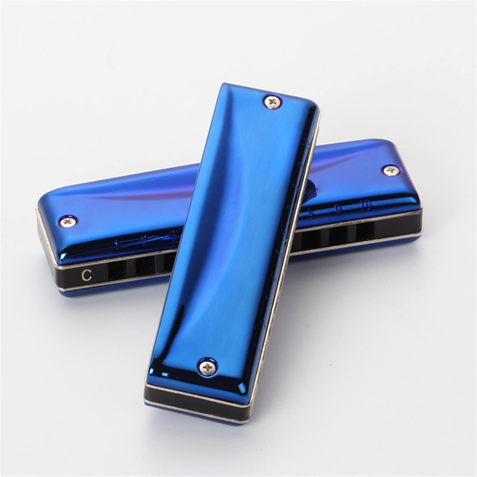 Dziesięciootworowa Harmonijka Ustna Z Brązu Fosforowego Dla Dorosłych Uczniów I Początkujących Harmonijka Dla Początkujących (Color : G)