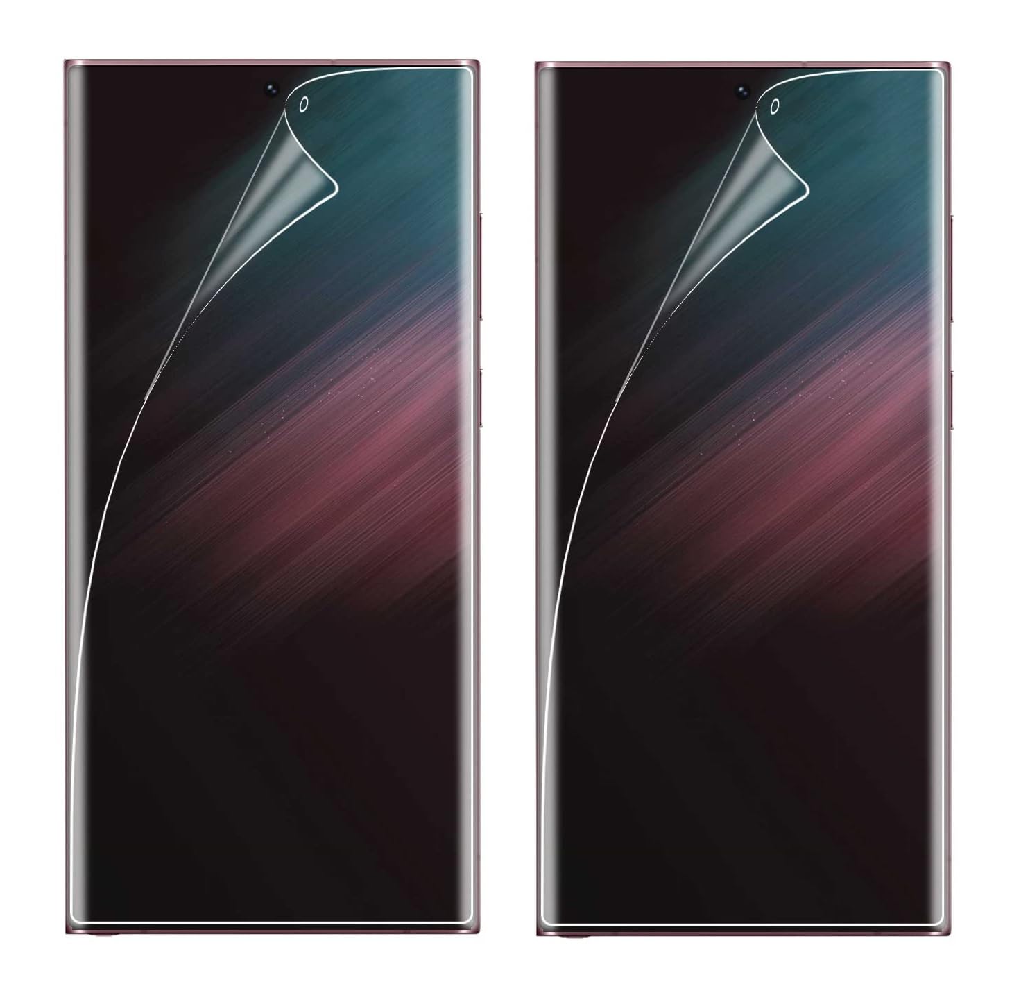 Pet Film Screen Guard Compatible with Samsung Galaxy S26 Ultra 5G for Front Hydro-Gel Membrane Full Coverage Screen Protector, Transparent (It is not Tempered Glass) -[Pack of 2]