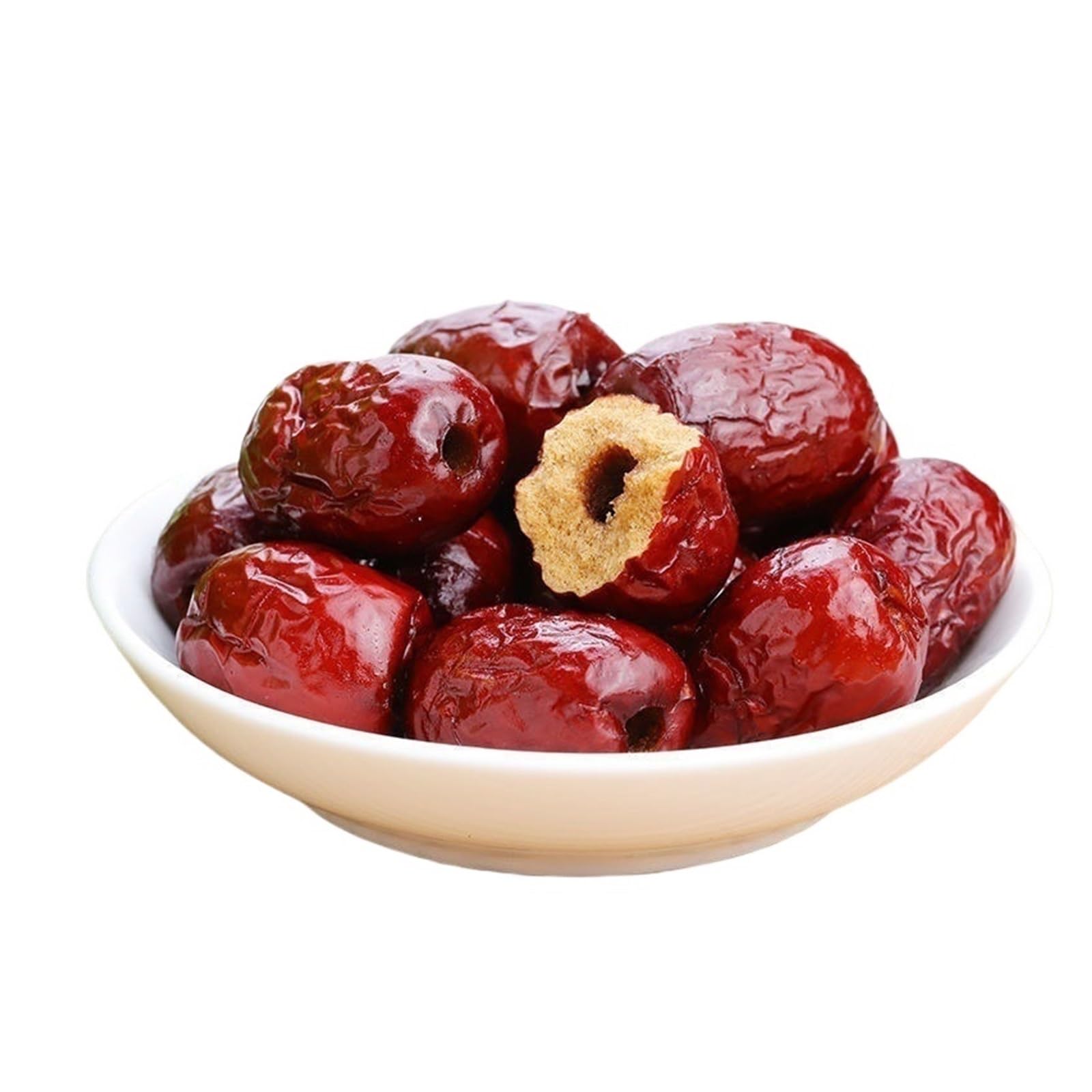 Datteri croccanti e croccanti, confezionati singolarmente, Datteri rossi secchi snocciolati, Snack pronto, Busta da 7 g(40bag)
