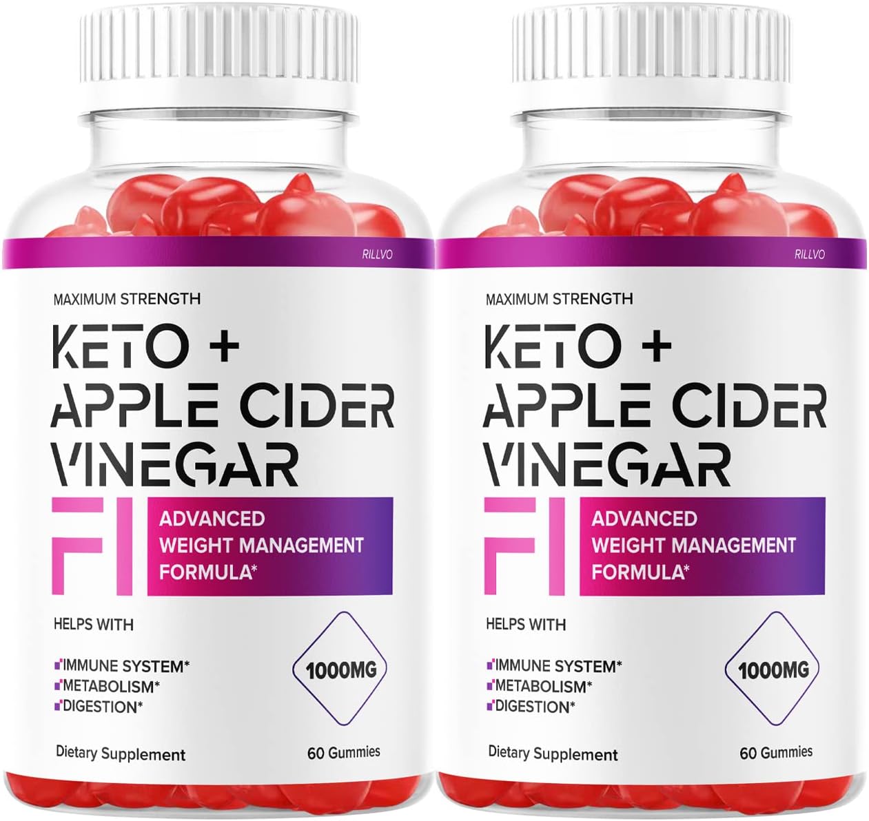 Buy 2 Pack) F1 Ketos Gummies Keto + ACV Gummies Vinagre de maçã F1 ACV