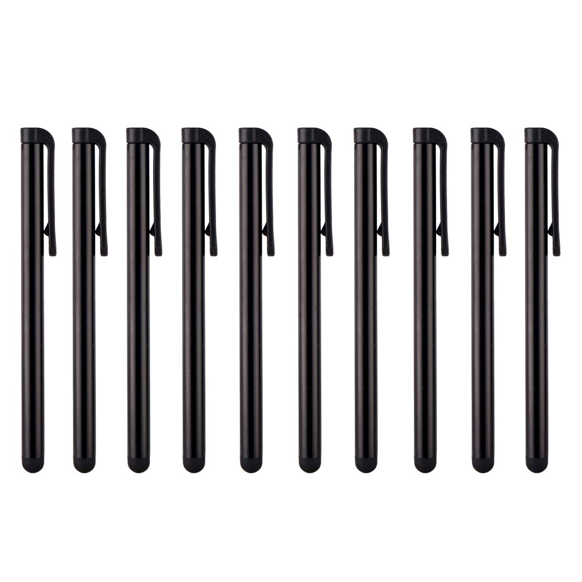 Shidan 10 Pieces Capacitive Stylus Pens for Universal Touch Screens Devices, iPhone, iPad, Tablet and All Smartphones