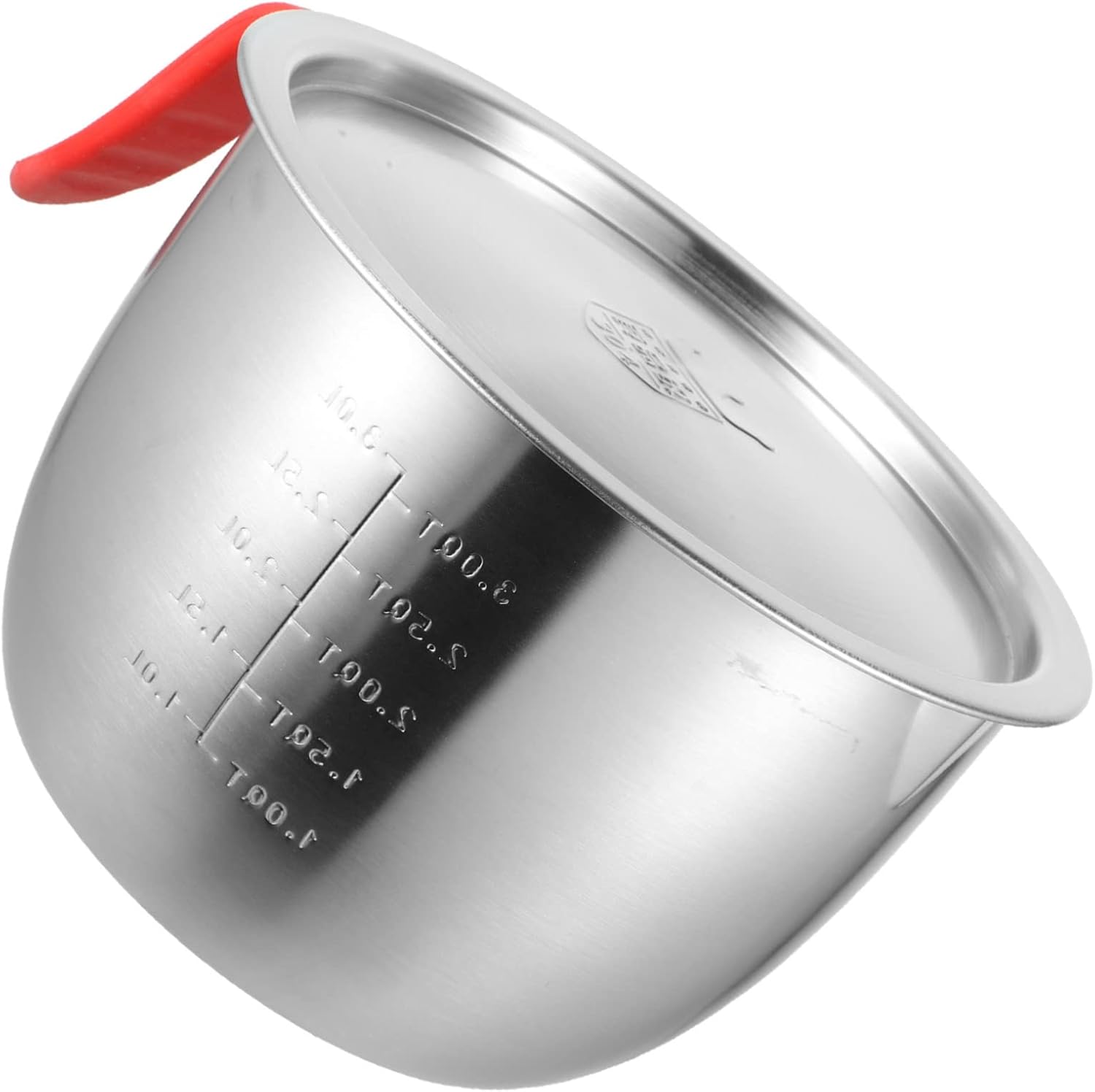 Ciieeo Stainless Steel Mixing Basin Serving Bowl Lid Salad Mixing Bowls for Home Restaurant