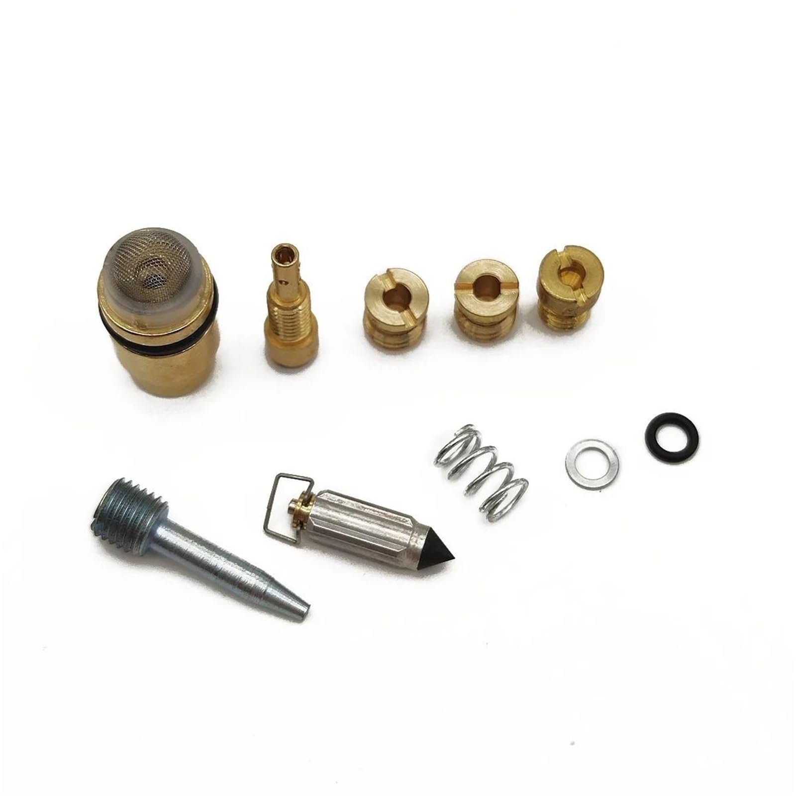 Juego De Reconstrucción Carburador Kit De Reparación Carburador Motocicleta para Yamaha XS400S SE 1980-1982 Reconstrucción Diafragma Vacío, Válvula Aguja Y Sello Corte(Conjunto 3)