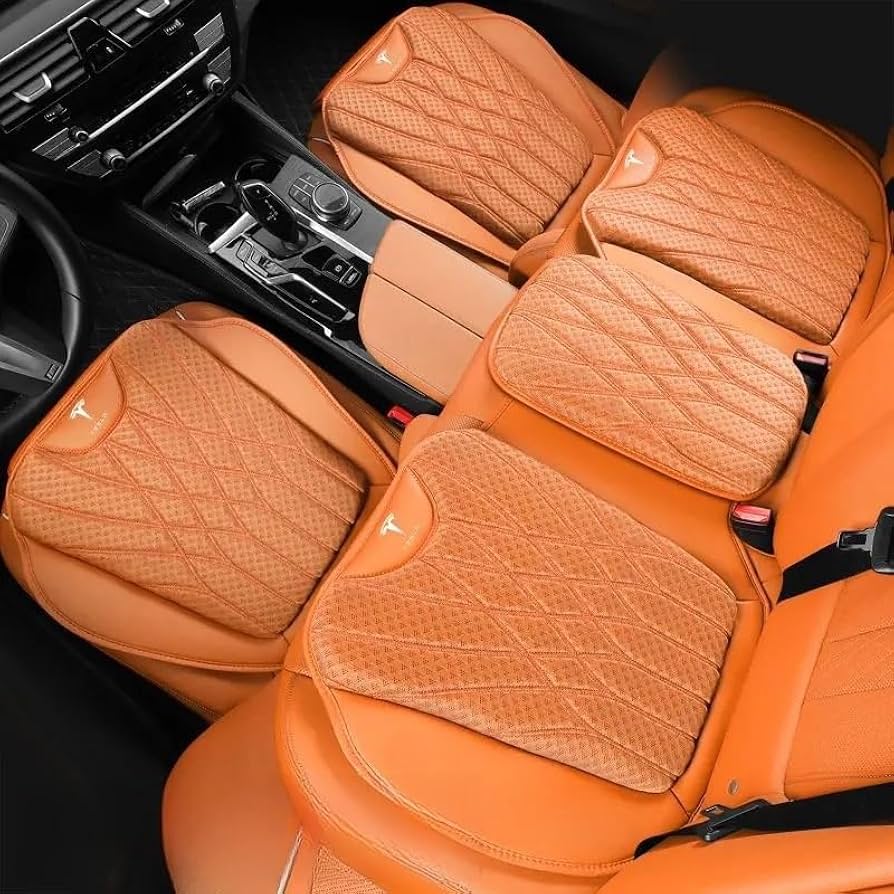 Amazon | 【2024新登場】テスラ 車用 シートクッション 腰