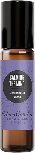 Edens Garden Calming The Mind - Mezcla de aceite esencial roll-on - 100% puro grado premium, natural, terapéutico, aromaterapia, seguro para niños y