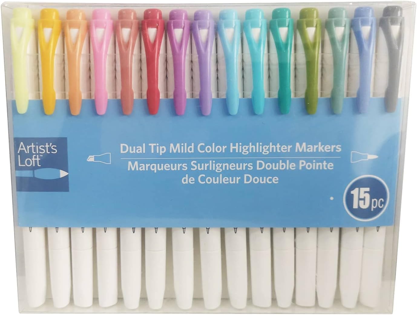 MICHAELS Dual Tip Mild Color Highlighter Markers by Artist's Loft™