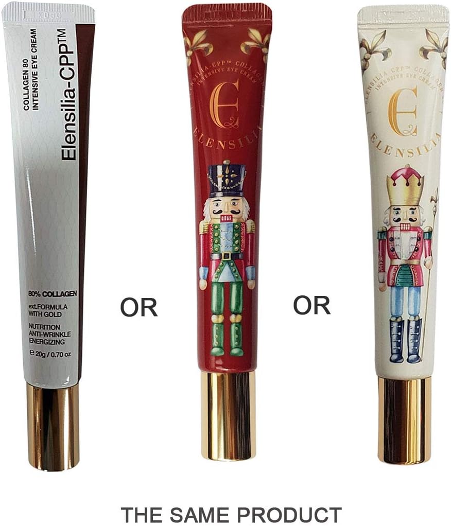 Korean Cosmetics Elensilia CPP Collagen 80 Intensive Eye Cream 20g (0.7oz) Wrinkle care, Nourishing