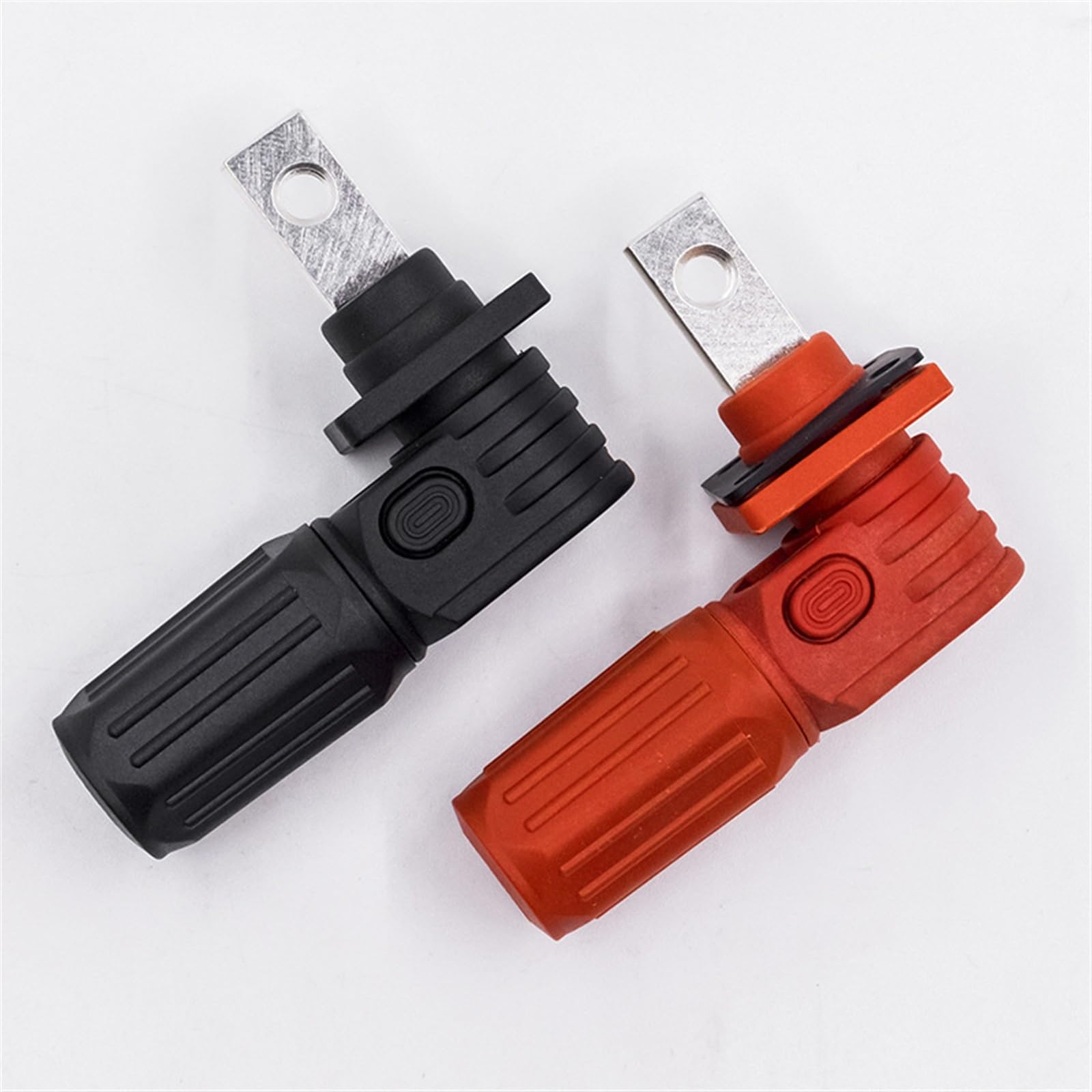 5 Stück Neue Energie 200A Hochstrom-Terminal Quadratisch All Kupfer Lithium Batterie Wand Anschluss Terminal Stromspeicher Schrank (Size : 200A Quick Plug Black)